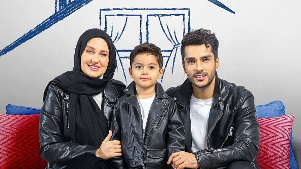 تیپ ساده اما چشمگیر ساعد سهیلی و همسرش در یک مراسم سینمایی / نگاهها به این زوج دوخته شد