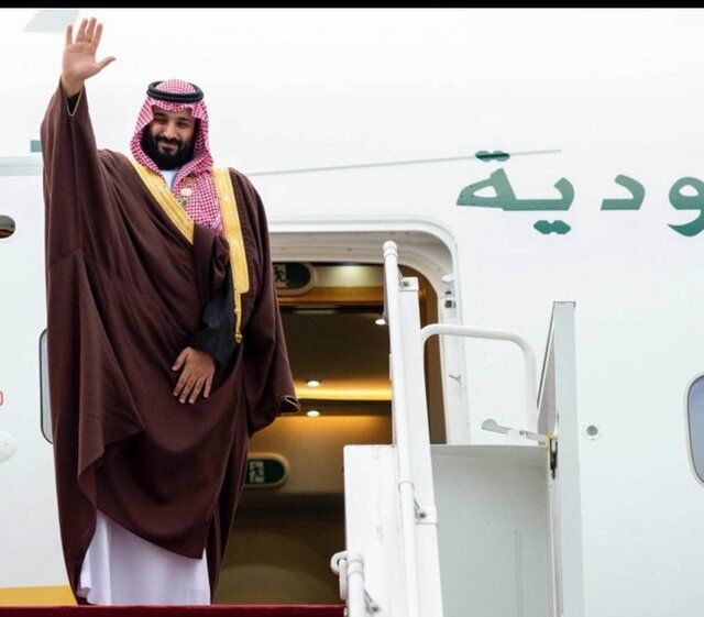 نمایی بینظیر از ترامپ و بن سلمان در کاخ سفید
